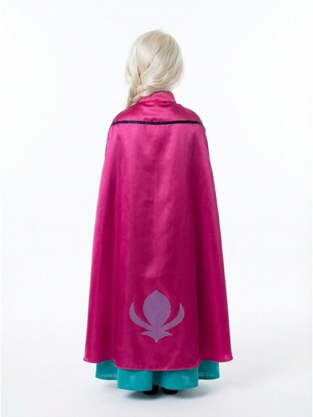 Girls Elsa Inspired Princess Dress Costume with Cape (Size 4) - Picture 2 of 2